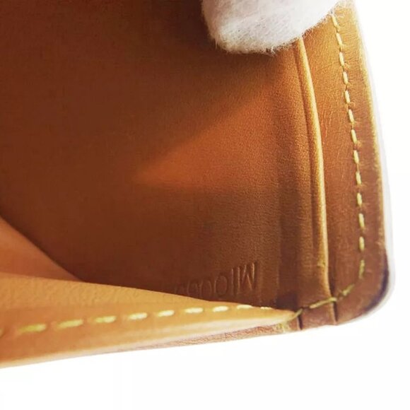 LOUIS VUITTON Bifold Billfold Nomad Taba() Leather Authentic Used - Picture 11 of 11